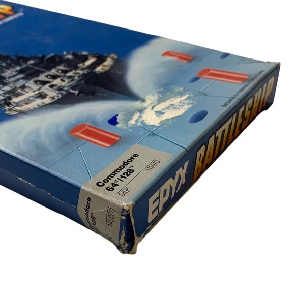Battleship C64/128 Commodore 64 Retro PC Game Vintage Epyx 1988
